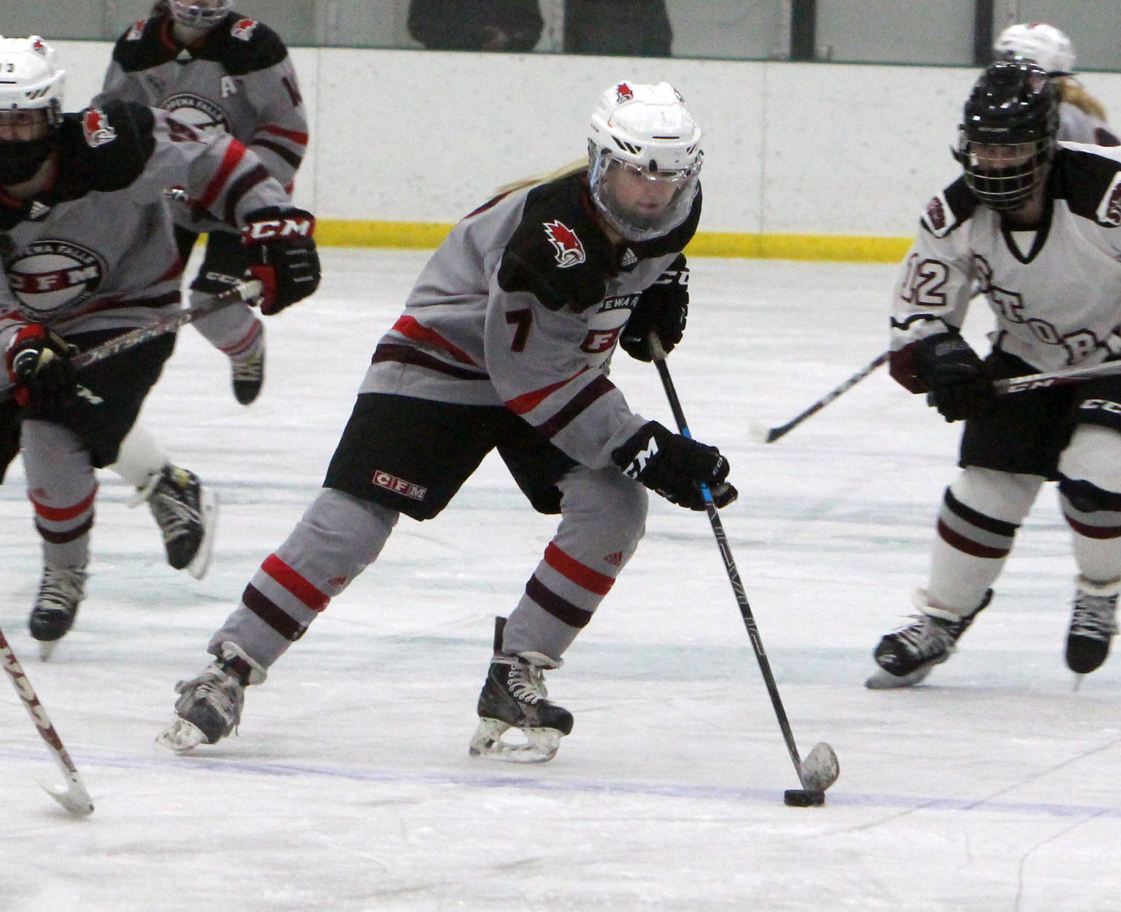 Prep girls hockey state semifinals: Chippewa Falls/Menomonie at Central Wisconsin 2-17-21